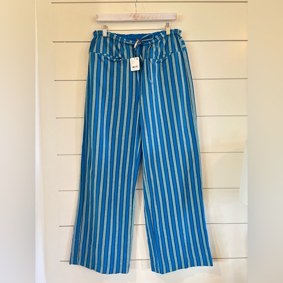 NWT Free People Hudson Canyon Stripe Pant - Picture 6 of 7